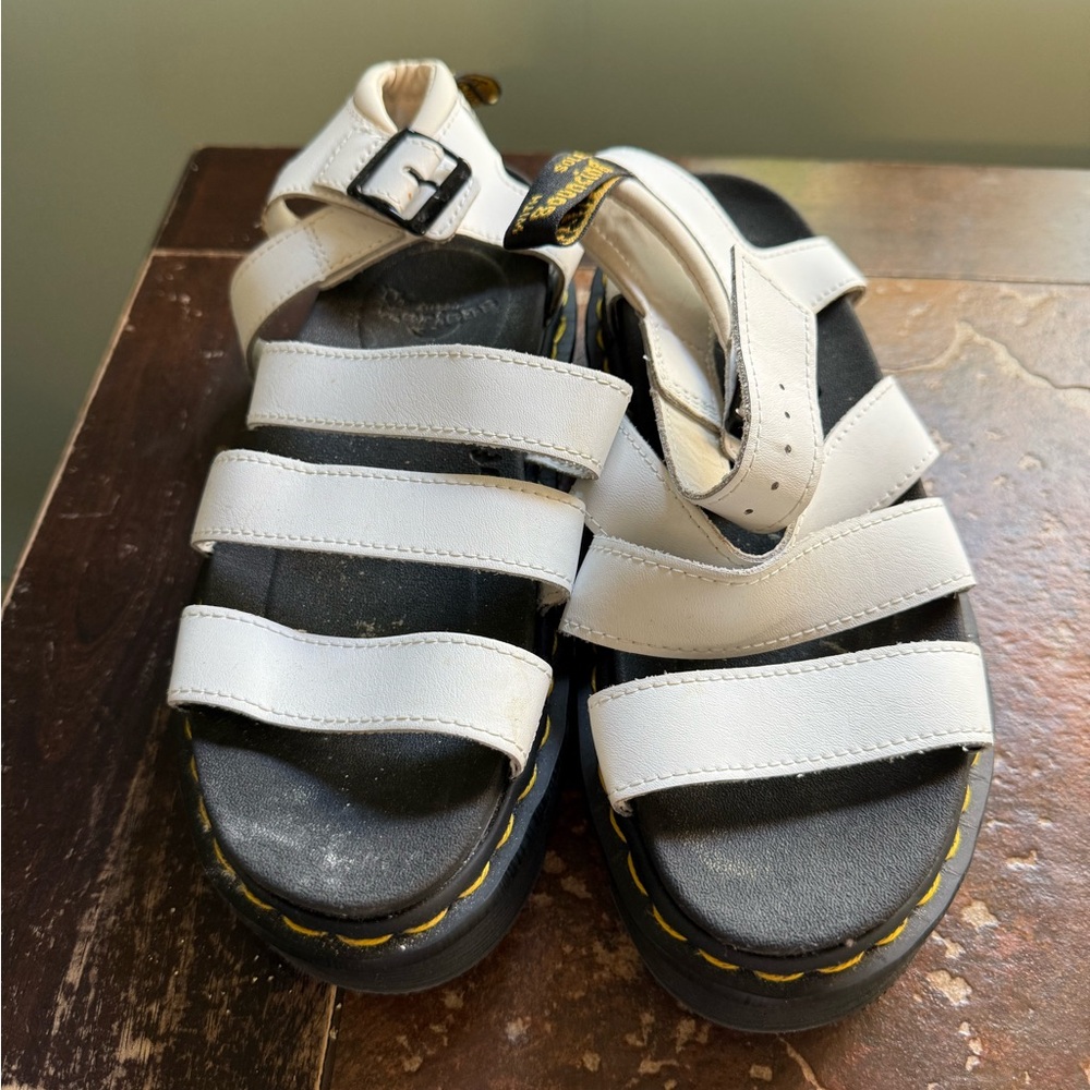White Kids Sandals